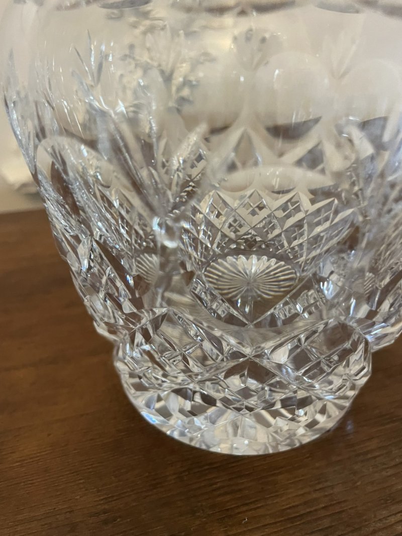 Outstanding Quality Antique Victorian Cut Glass Decanter - Image 5